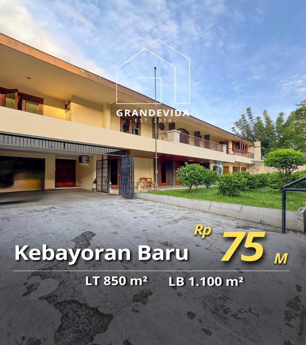 Rumah dijual di Kebayoran Baru Jakarta Selatan - Rumah Dijual Iskandarsyah Kebayoran Baru Jakarta Selatan (tampak depan)