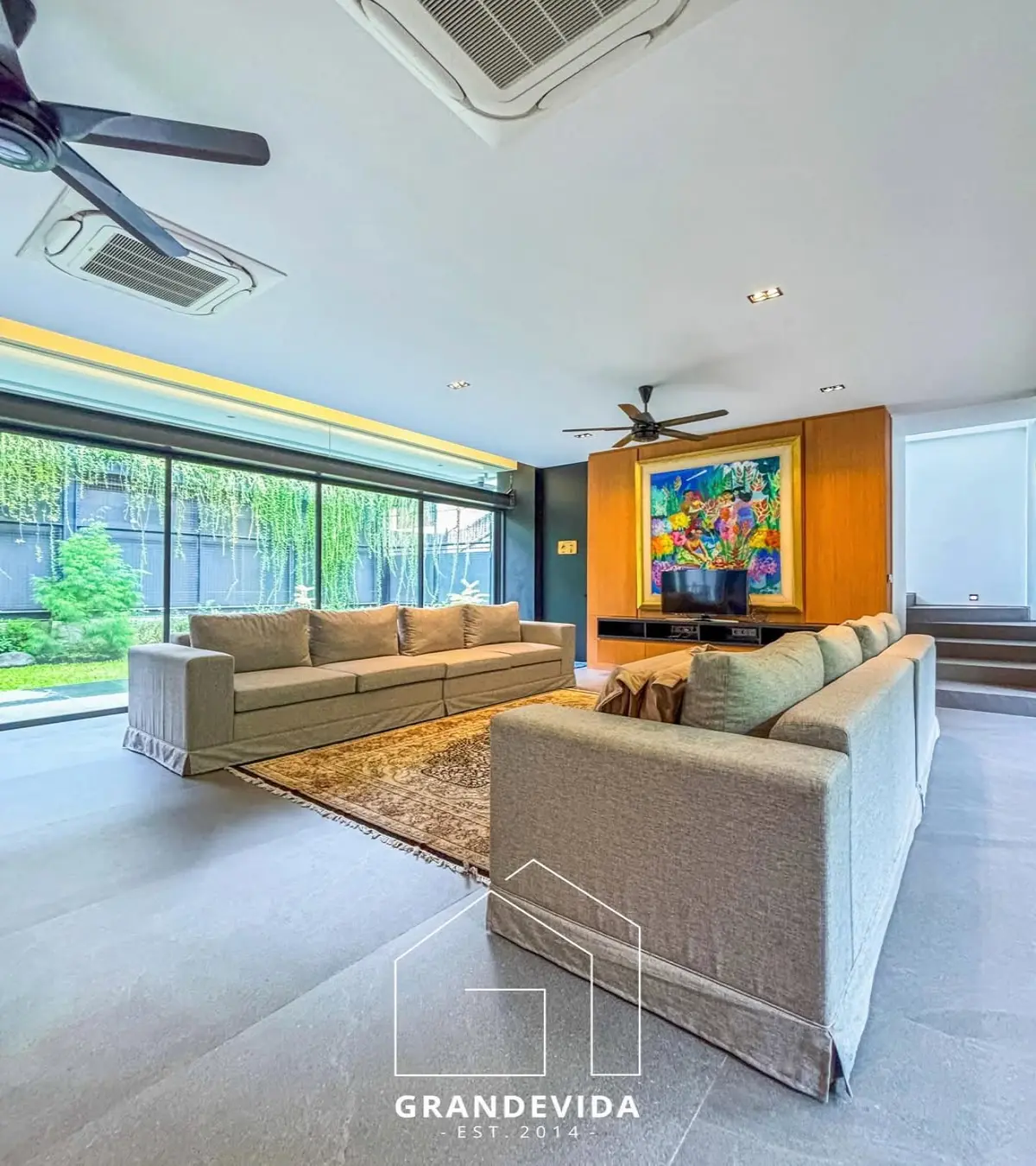 Rumah dijual di Kebayoran Baru Jakarta Selatan - Rumah Dijual Brawijaya Kebayoran Baru Jakarta Selatan Siap Huni (ruang tamu)