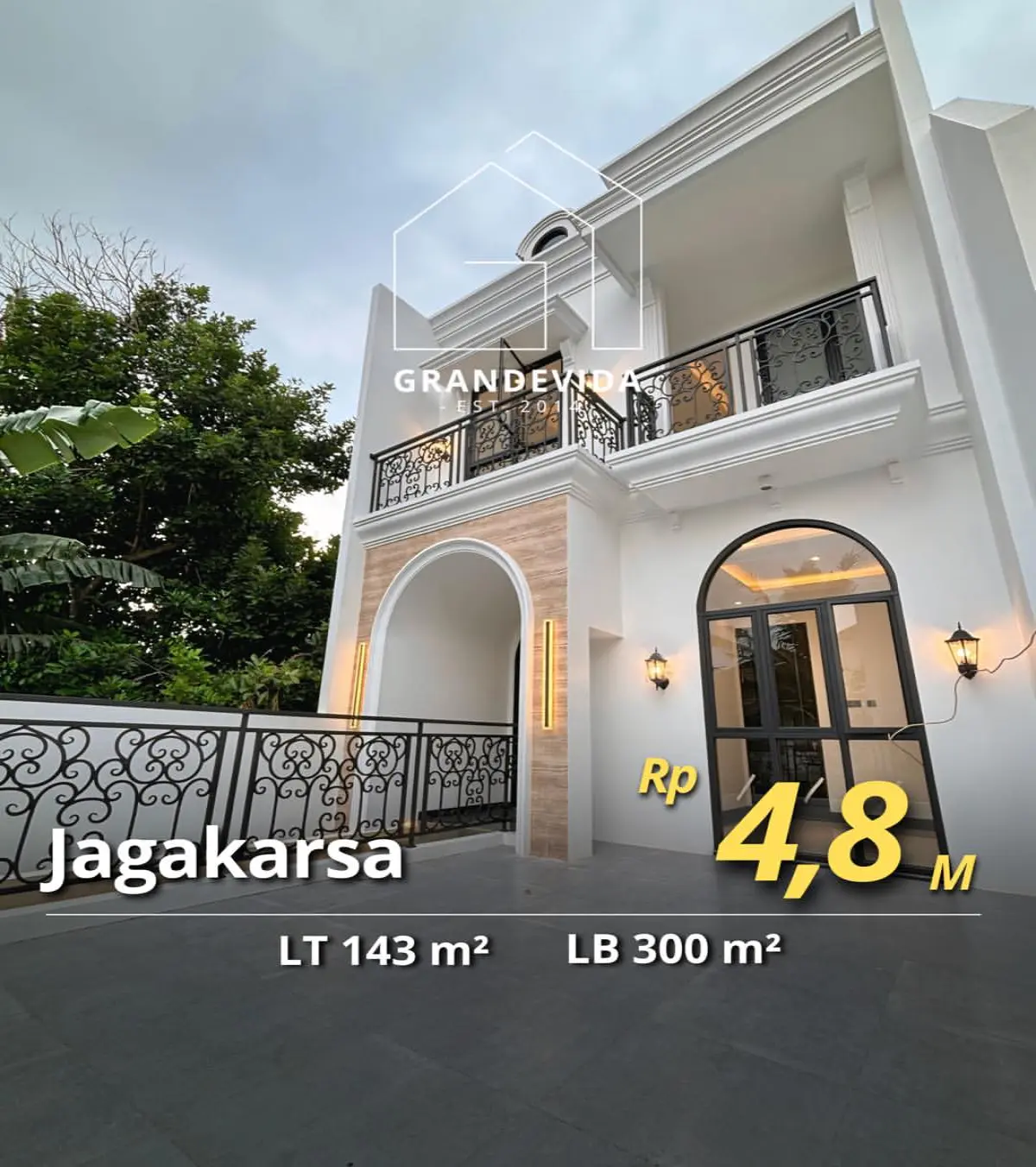 Rumah dijual di Jagakarsa Jakarta Selatan - Rumah Dijual di Jagakarsa (tampak depan)