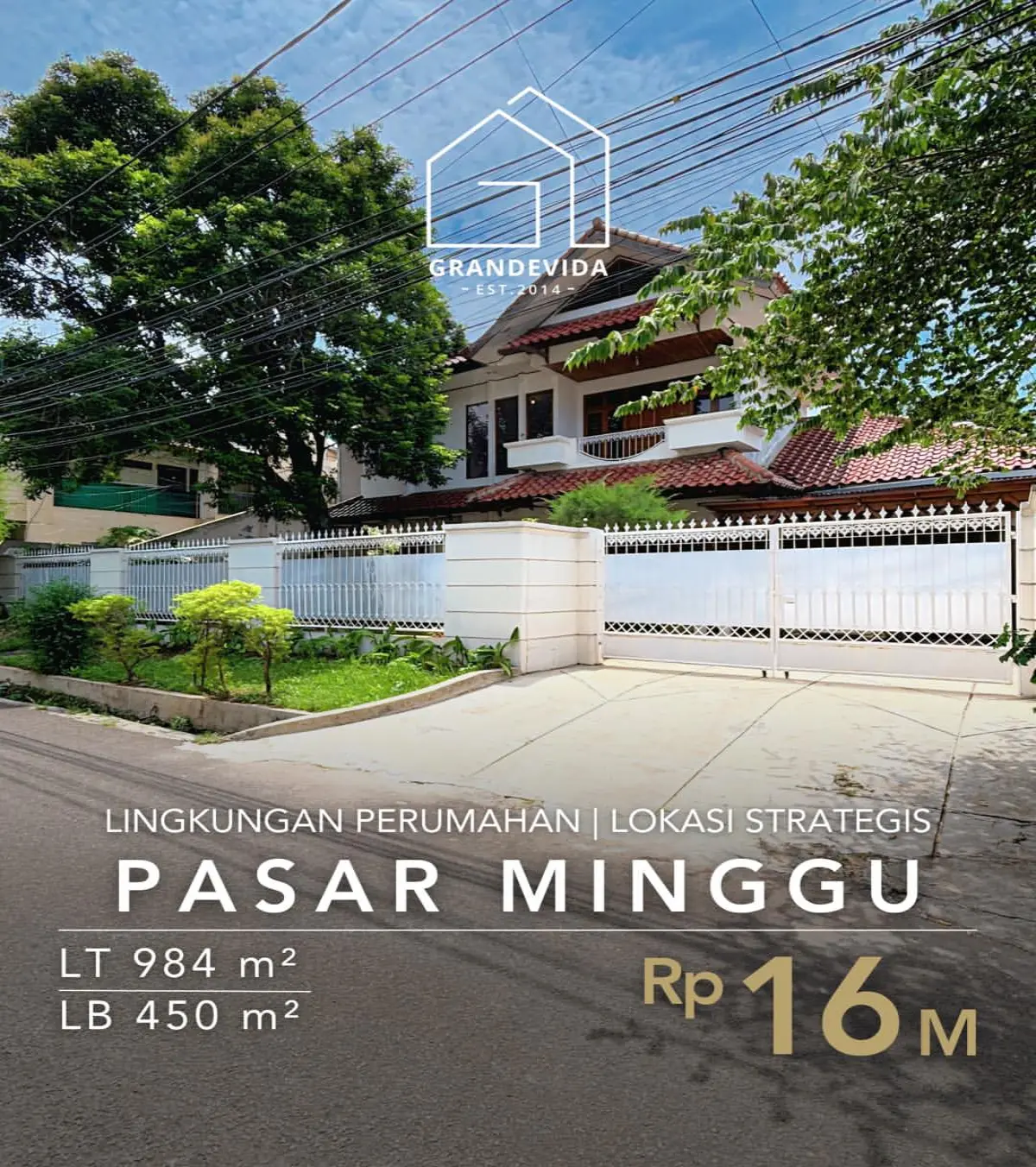 Rumah dijual di Pasar Minggu Jakarta selatan - Rumah Dijual di Pasar Minggu (tampak depan)