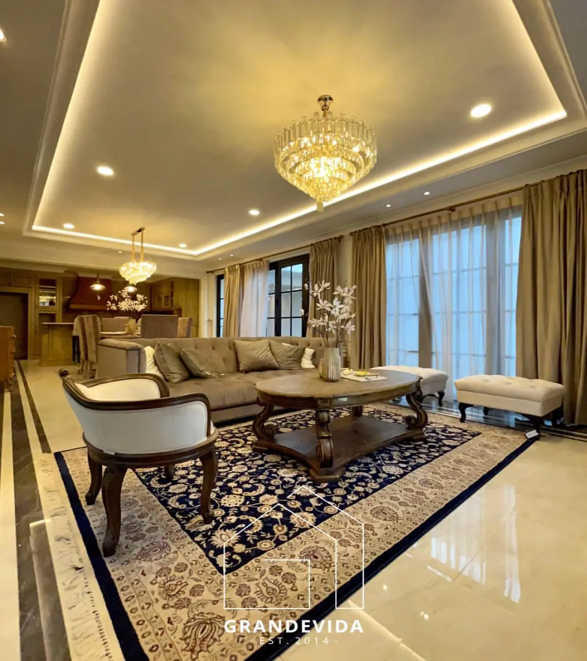Rumah dijual di Bangka Kemang Jakarta Selatan - Rumah Dijual di Bangka Kemang (ruang tamu)