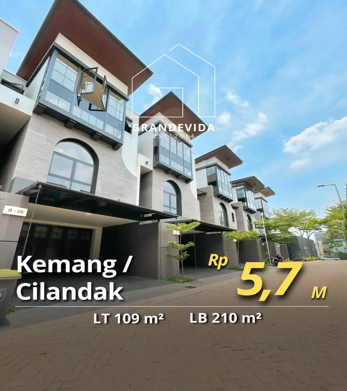 Rumah dijual di Cilandak Jakarta Selatan - Rumah Dijual di Cilandak Dalam Townhouse