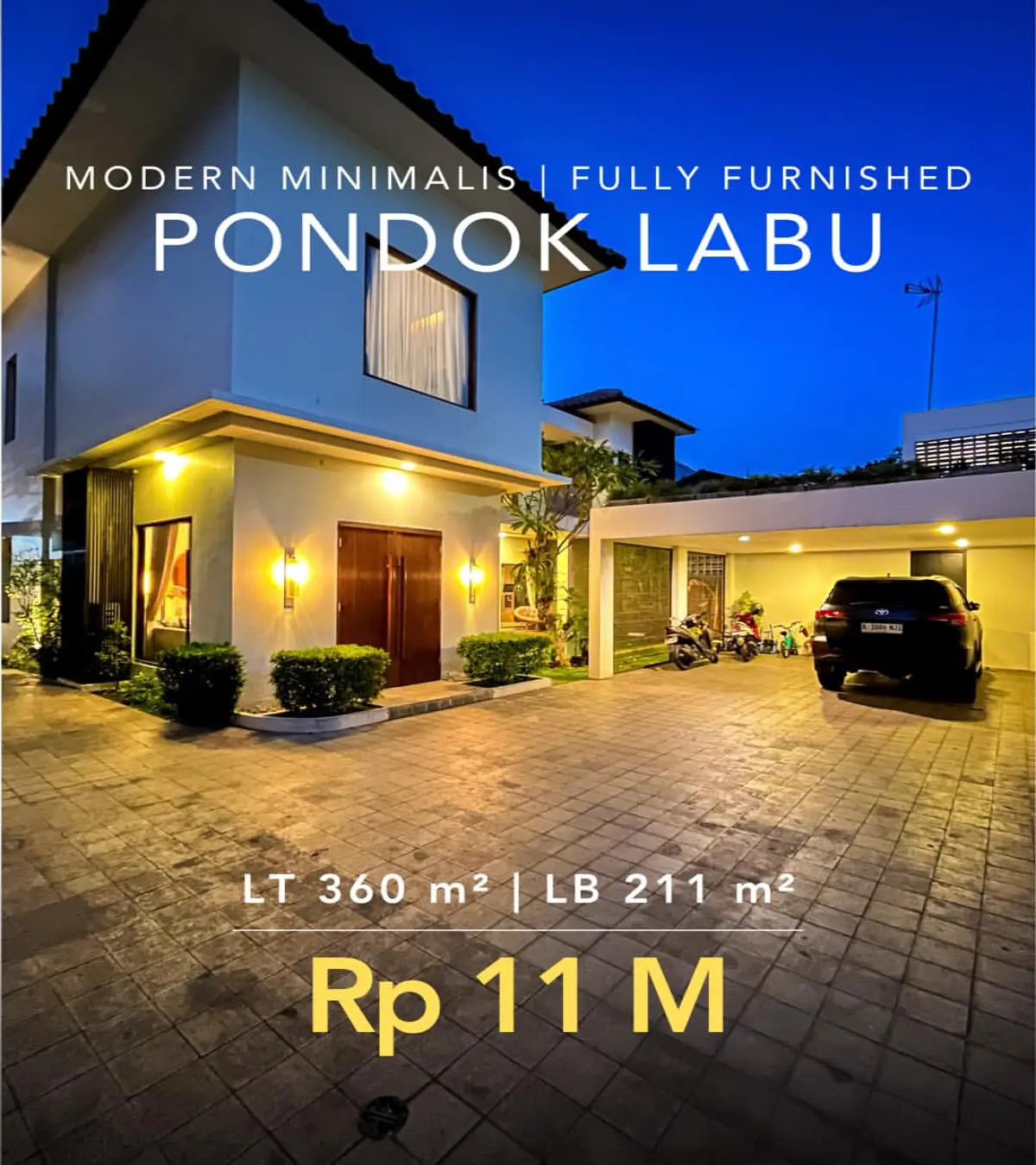 Rumah Dijual di Pondok Labu Siap Huni