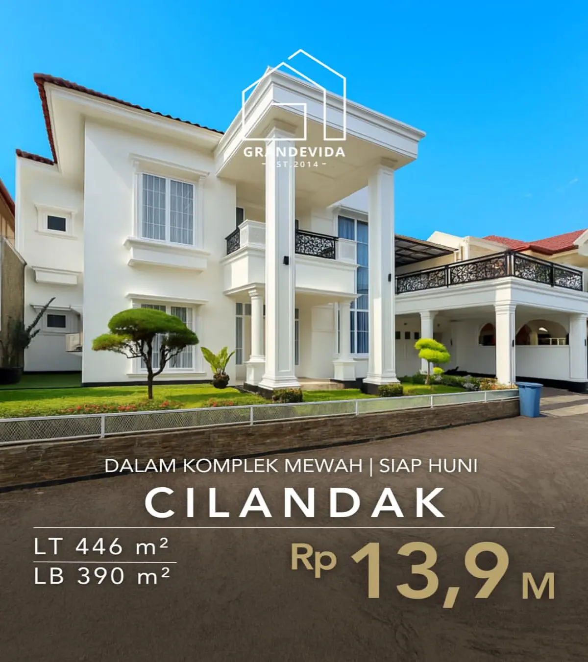 Rumah Dijual di Cilandak Bukit Indah Margasatwa