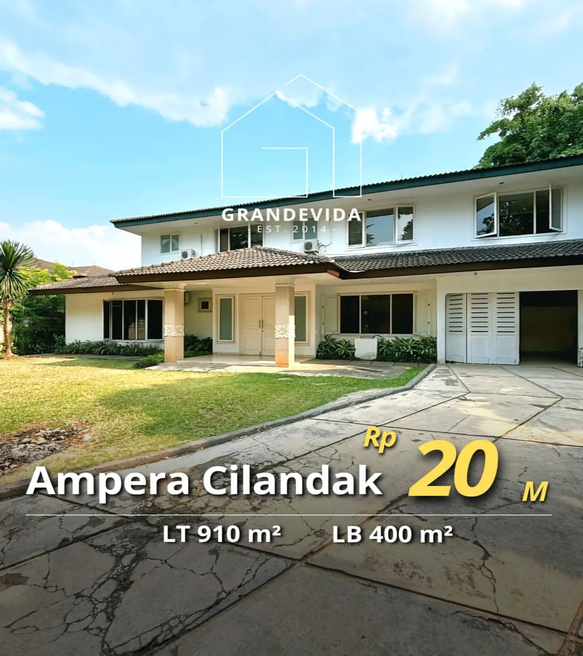 Rumah dijual di Cilandak Jakarta Selatan - Rumah Dijual di Cilandak Tanah Luas, Bangunan Terawat