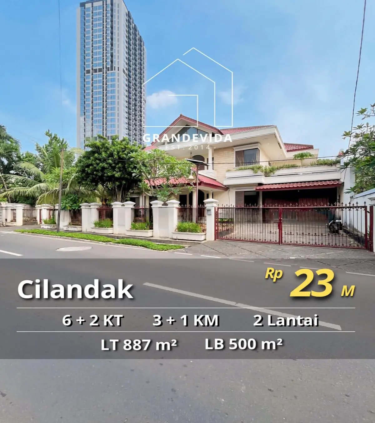 Rumah Dijual di Cilandak RSPP