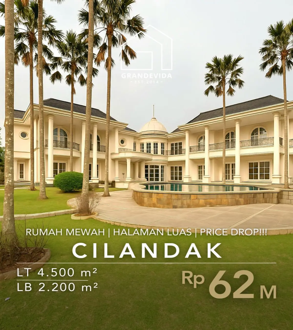 Rumah Dijual di Cilandak Jalan Intan Ujung