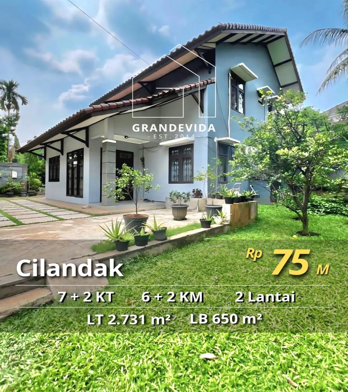 Rumah Dijual di Cilandak - Jarang Ada Lokasi Paling Strategis