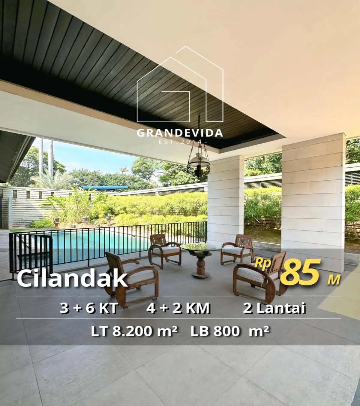 Rumah Dijual di Cilandak Margasatwa Raya Lokasi Terbaik