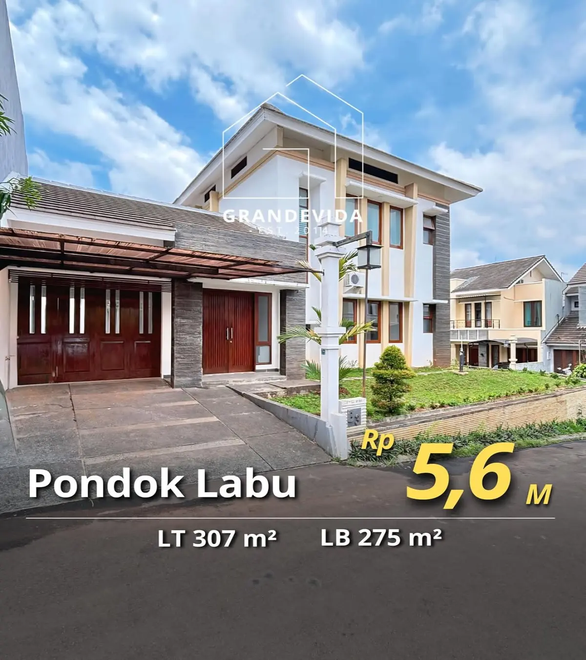 Rumah Dijual di Fatmawati Dalam Komplek Mutiara Fatmawati