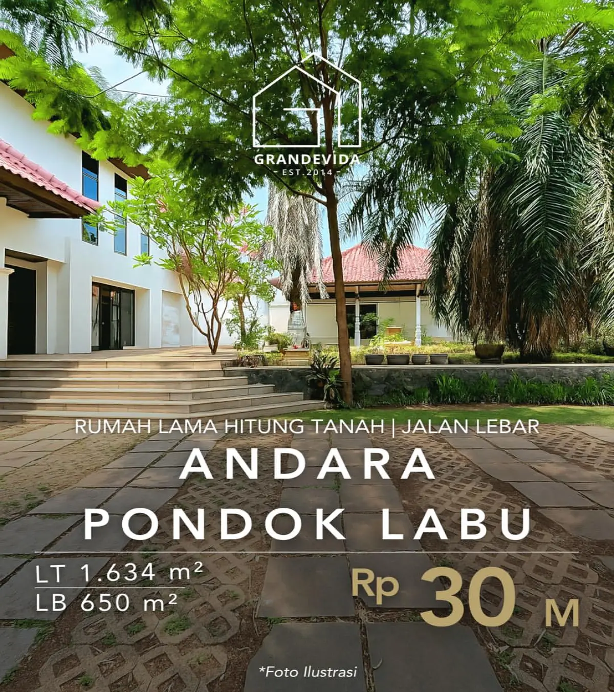 Rumah Dijual di Pondok Labu - Area Andara