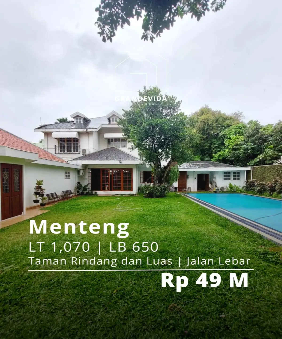 Rumah dijual di Menteng Jakarta Pusat - Rumah Dijual di Menteng Colonial House Sangat Terawat