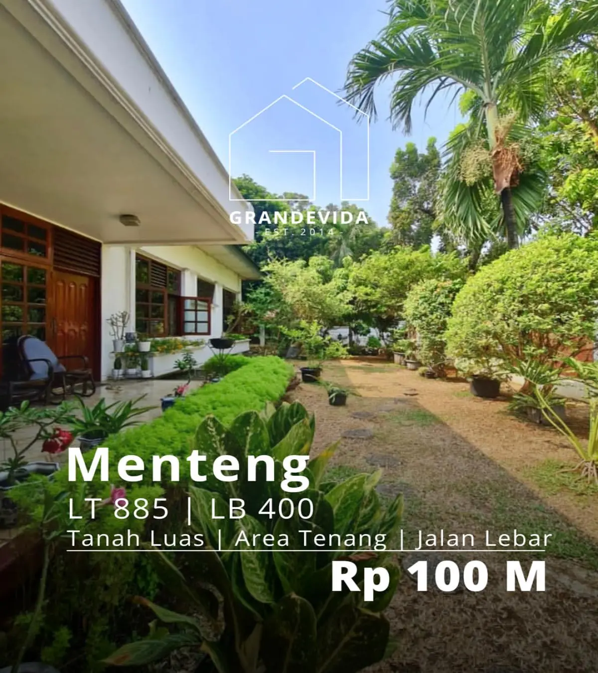 Rumah Dijual di Menteng Banyuwangi Jakarta Pusat