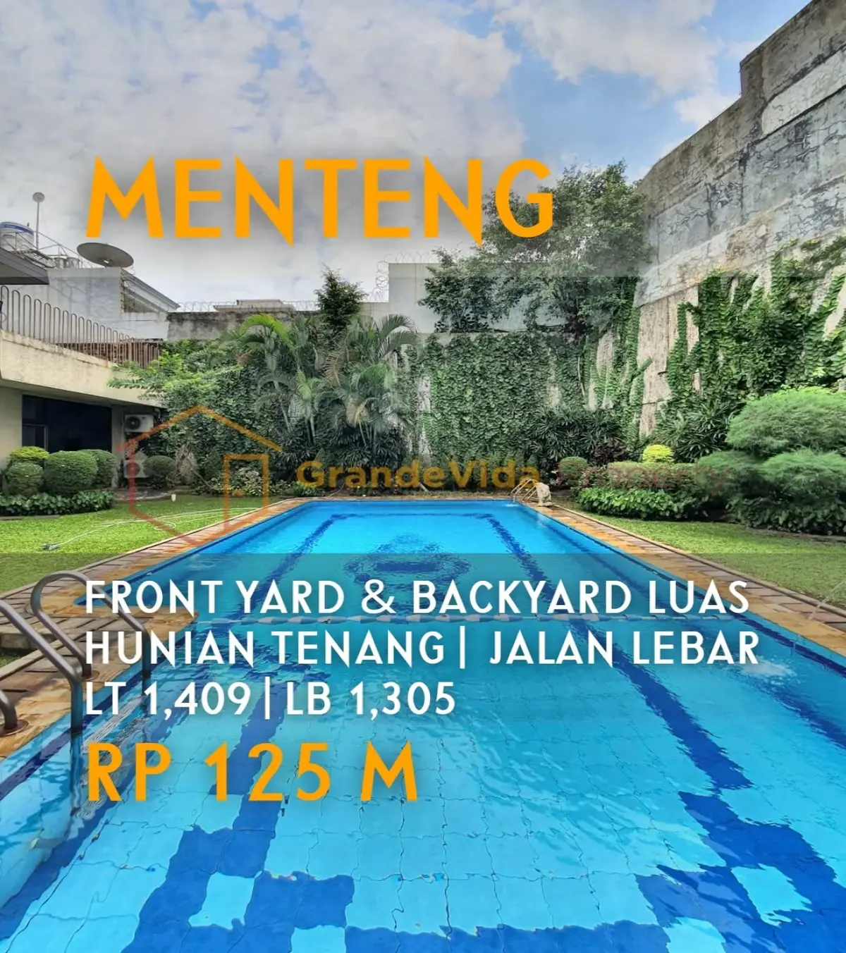 Rumah Dijual di Menteng Jambu Jakarta Selatan