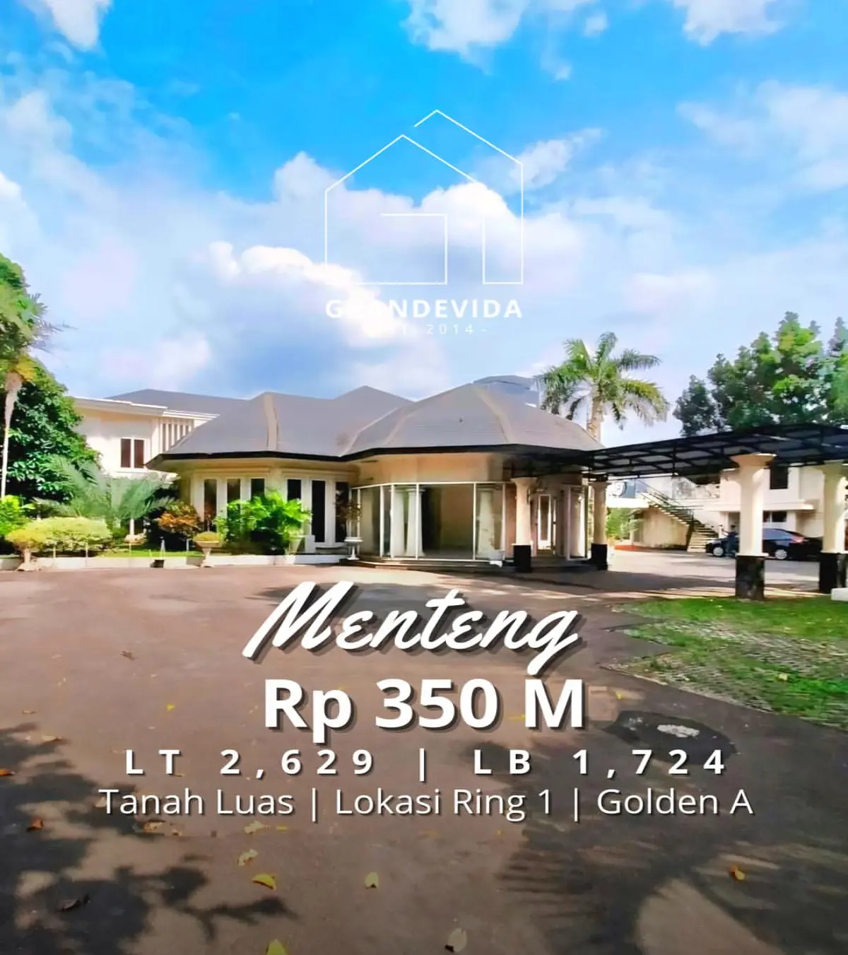 Rumah Dijual di Menteng Teuku Umar