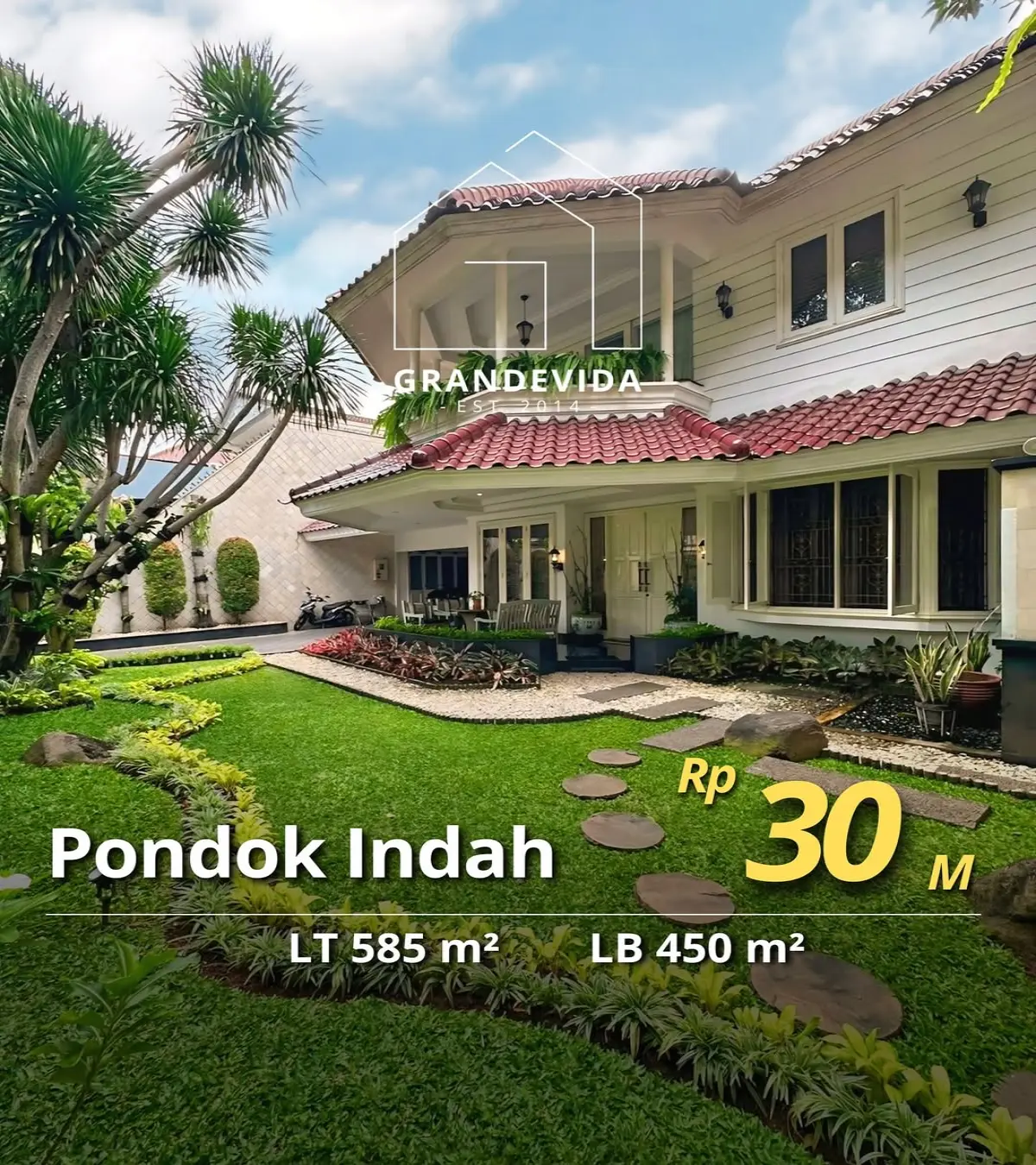 Rumah dijual di Pondok indah Jakarta Selatan - Rumah Dijual di Pondok Indah Lokasi Dekat Fasilitas umum