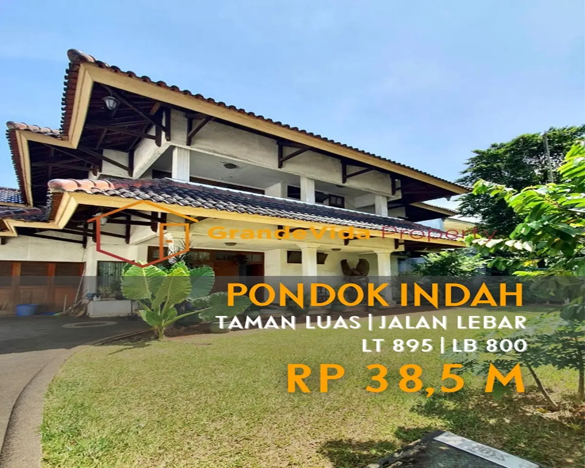Rumah dijual di Pondok indah Jakarta Selatan - Rumah Dijual di Pondok Indah Terogong Bangunan Terawat