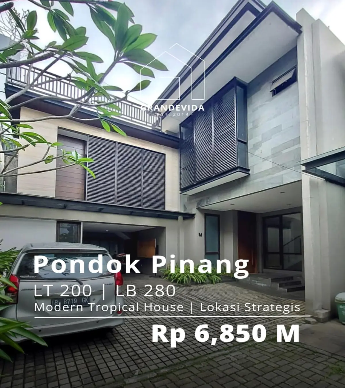 Rumah Dijual di Pondok Pinang Selangkah Ke Pondok Indah