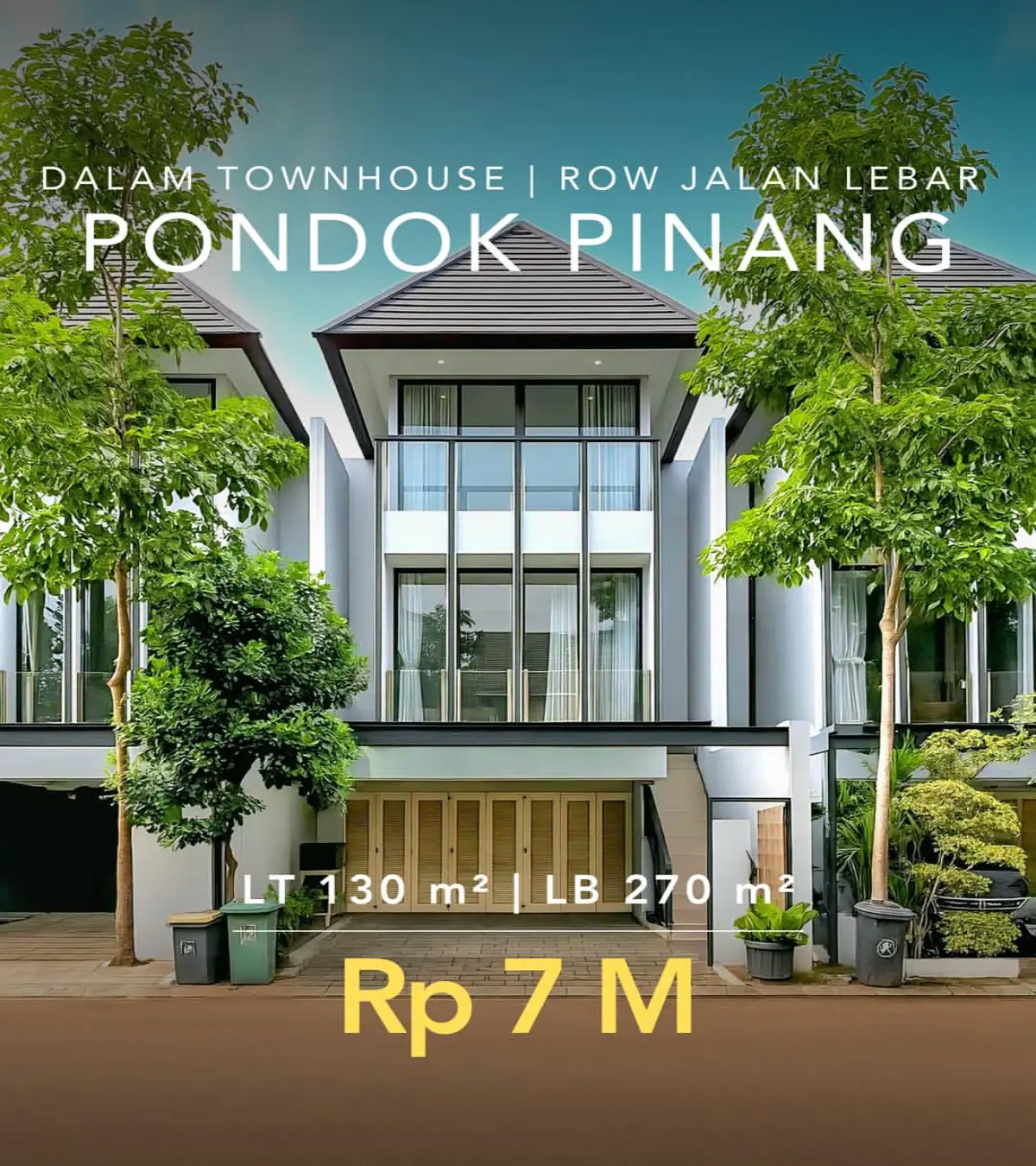 Rumah Dijual di Pondok Pinang Dekat Ke Pondok Indah
