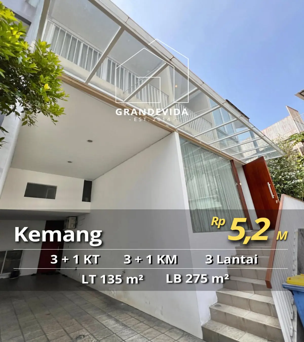 Rumah dijual di Kemang Jakarta Selatan - Rumah Dijual di Bungur Kemang Jakarta Selatan