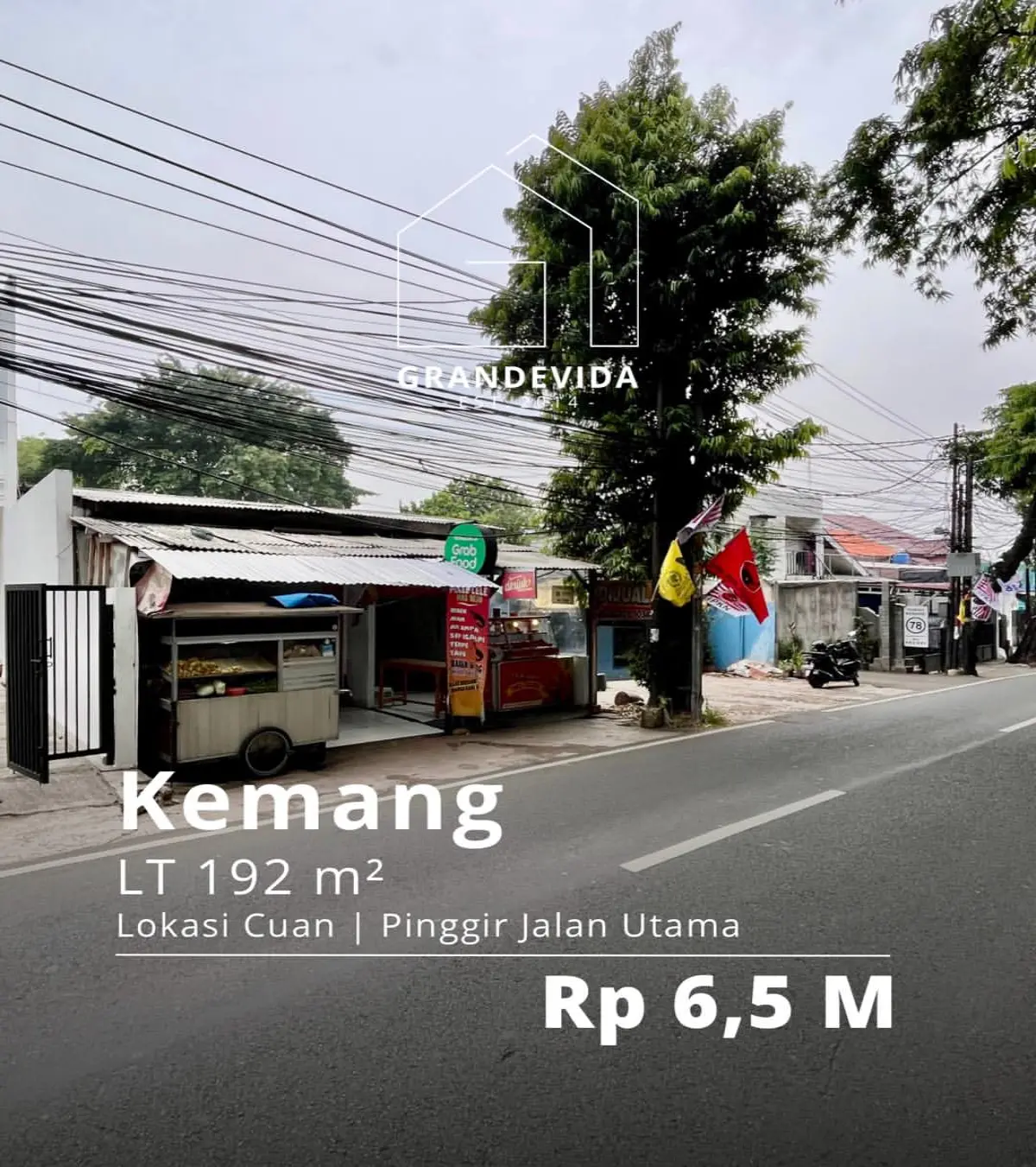 Rumah Dijual di Kemang Timur Hitung Tanah