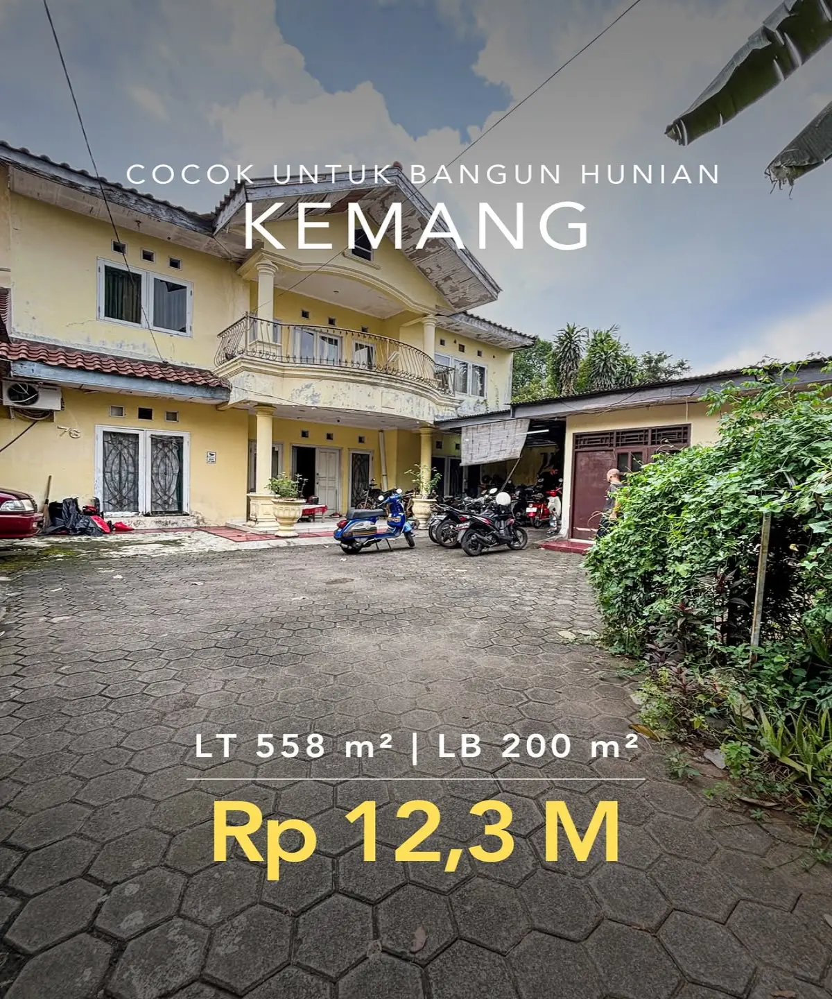 Rumah dijual di Kemang Jakarta Selatan - Rumah Dijual di Kemang Barat  Rumah Lama Hitung Tanah
