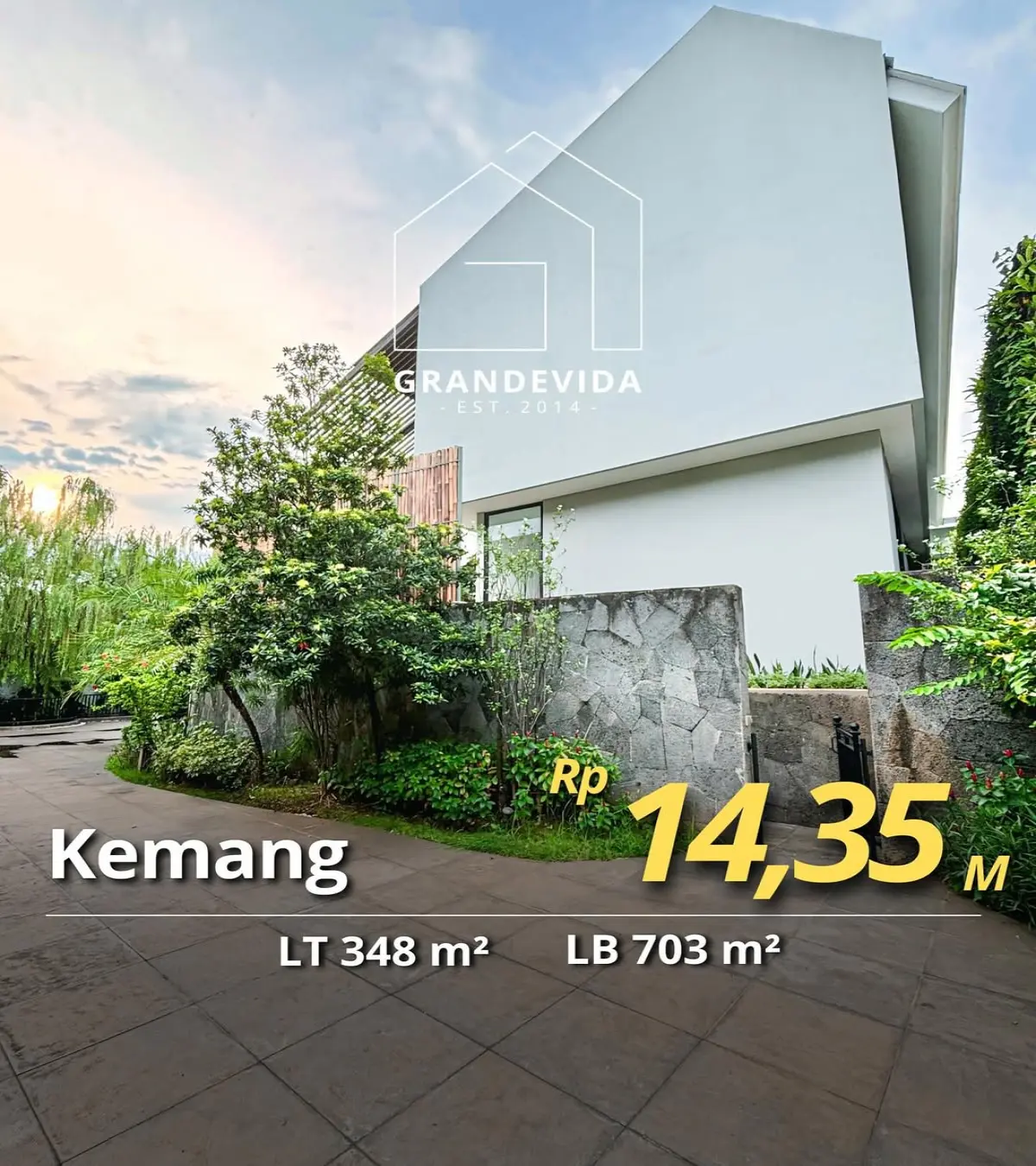Rumah Dijual di Kemang Dalam Compound Mewah