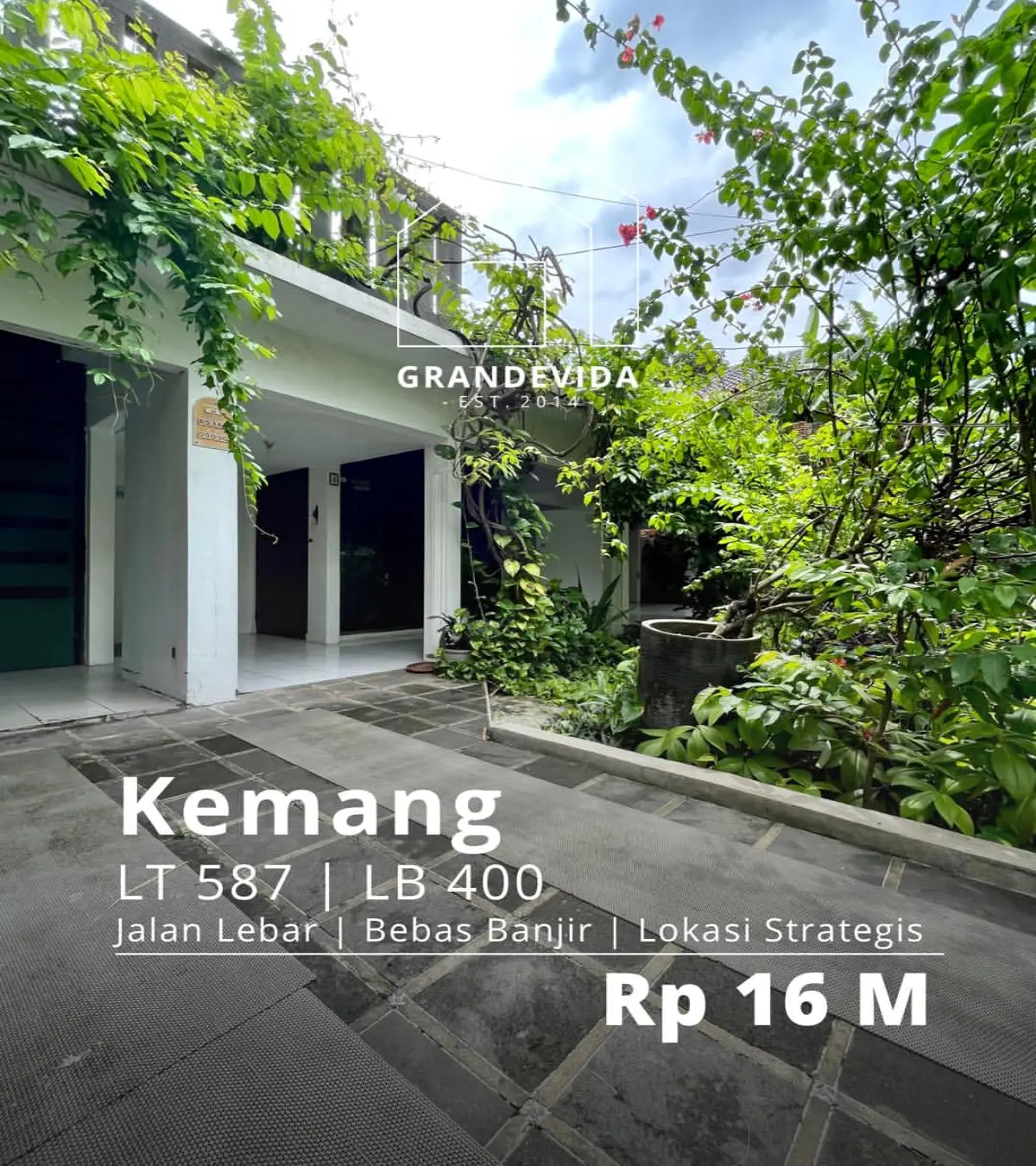 Rumah Dijual di Kemang Tanah Luas Bangunan Terawat