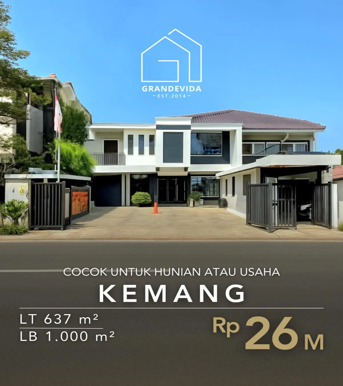 Rumah Dijual di Bangka Kemang Bisa Jadi Tempat Usaha