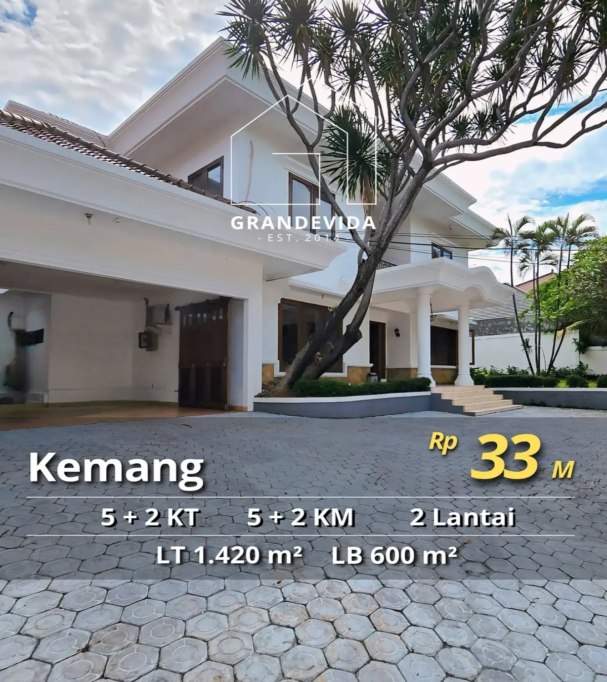 Rumah Dijual di Kemang Selatan Rumah Lokasi Strategis