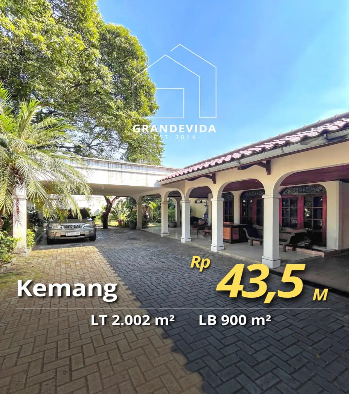 Rumah Dijual di Benda Kemang Jakarta Selatan Rumah Tanah Luas