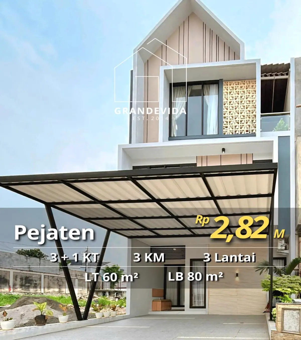 Rumah Dijual Di Pejaten Jakarta Selatan - Terrace Pejaten