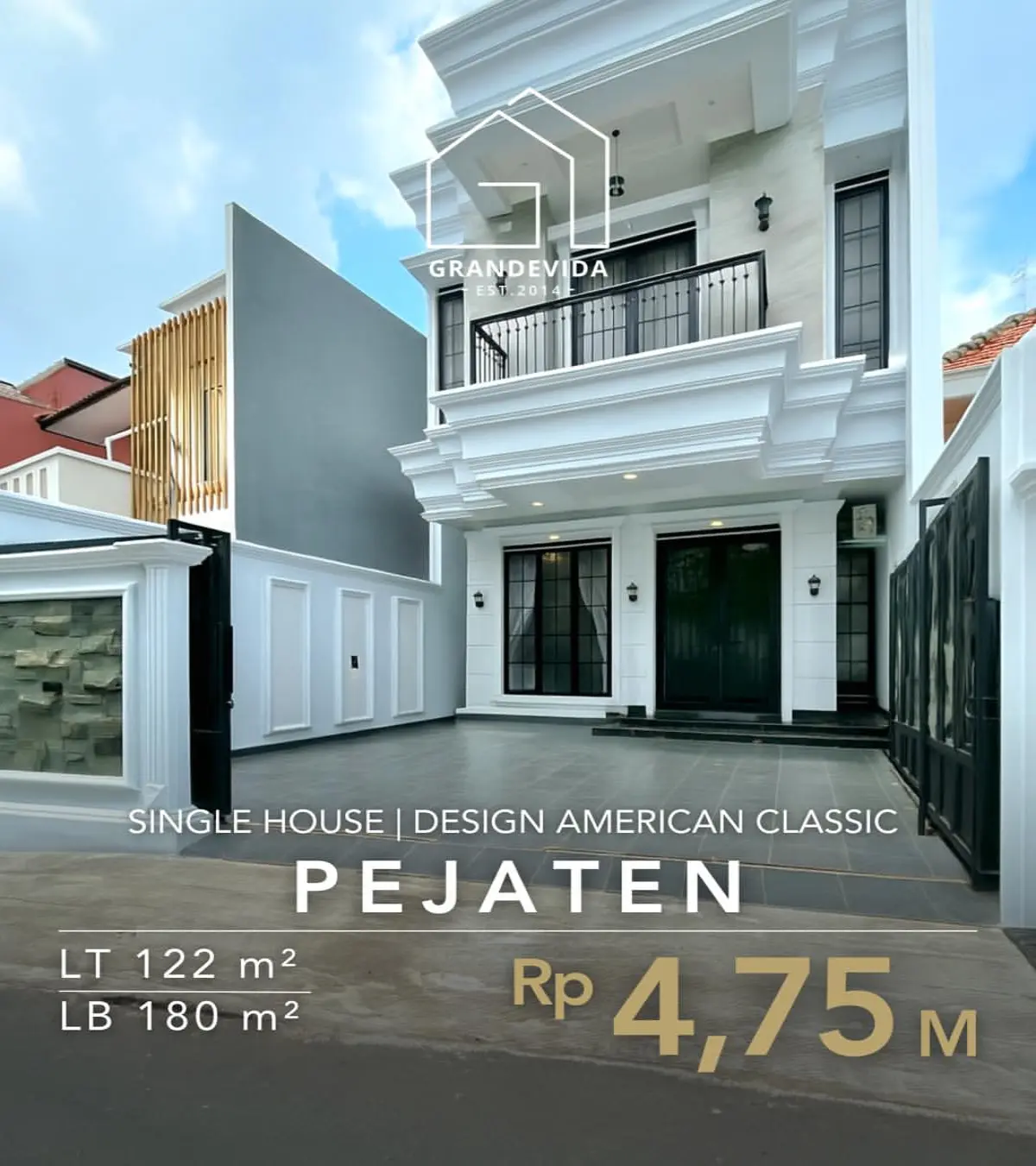 Rumah dijual di Pejaten Jakarta Selatan - Rumah Dijual di Pejaten American Classic