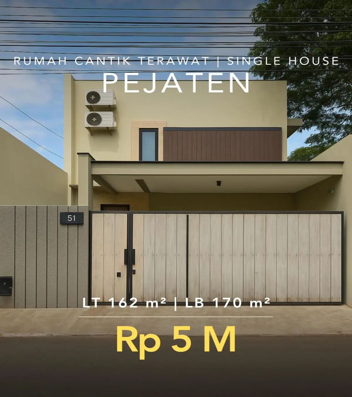 Rumah dijual di Pejaten Jakarta Selatan - Rumah Dijual di Pejaten Siap Huni Single House