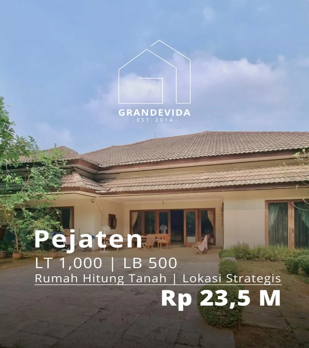 Rumah Dijual di Pekayon Pejaten Jakarta Selatan
