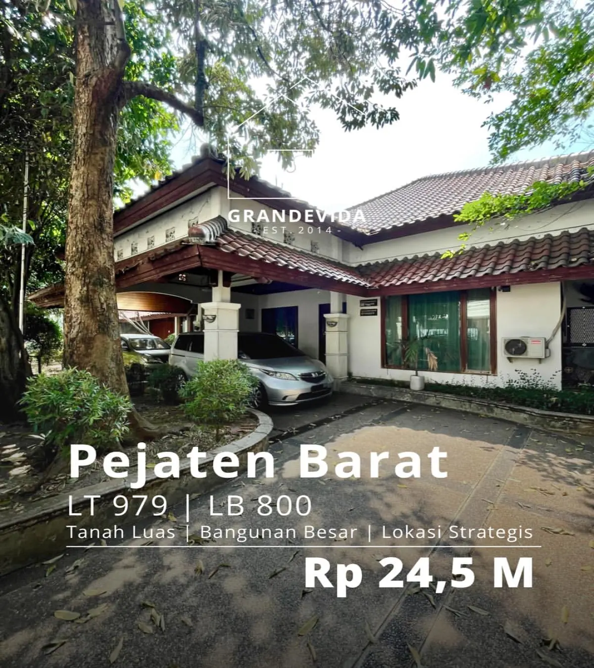 Rumah Dijual di Pejaten Tanah Luas Lokasi Strategis