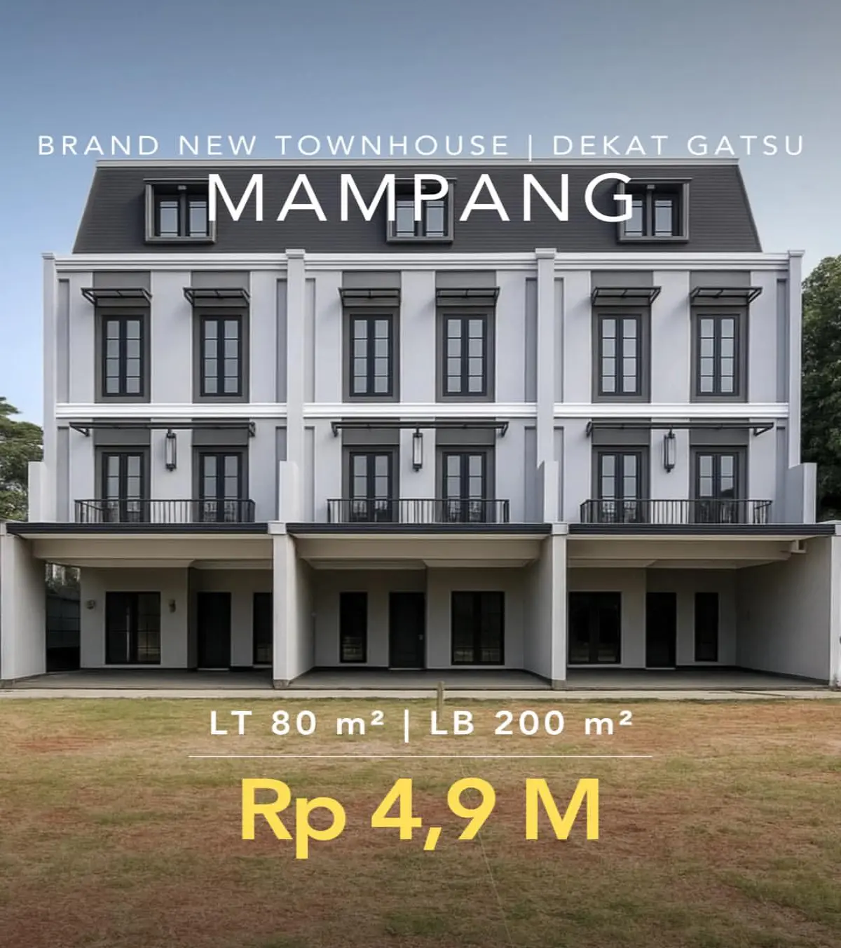 Rumah Dijual di Marba Residence Mampang Kalibata