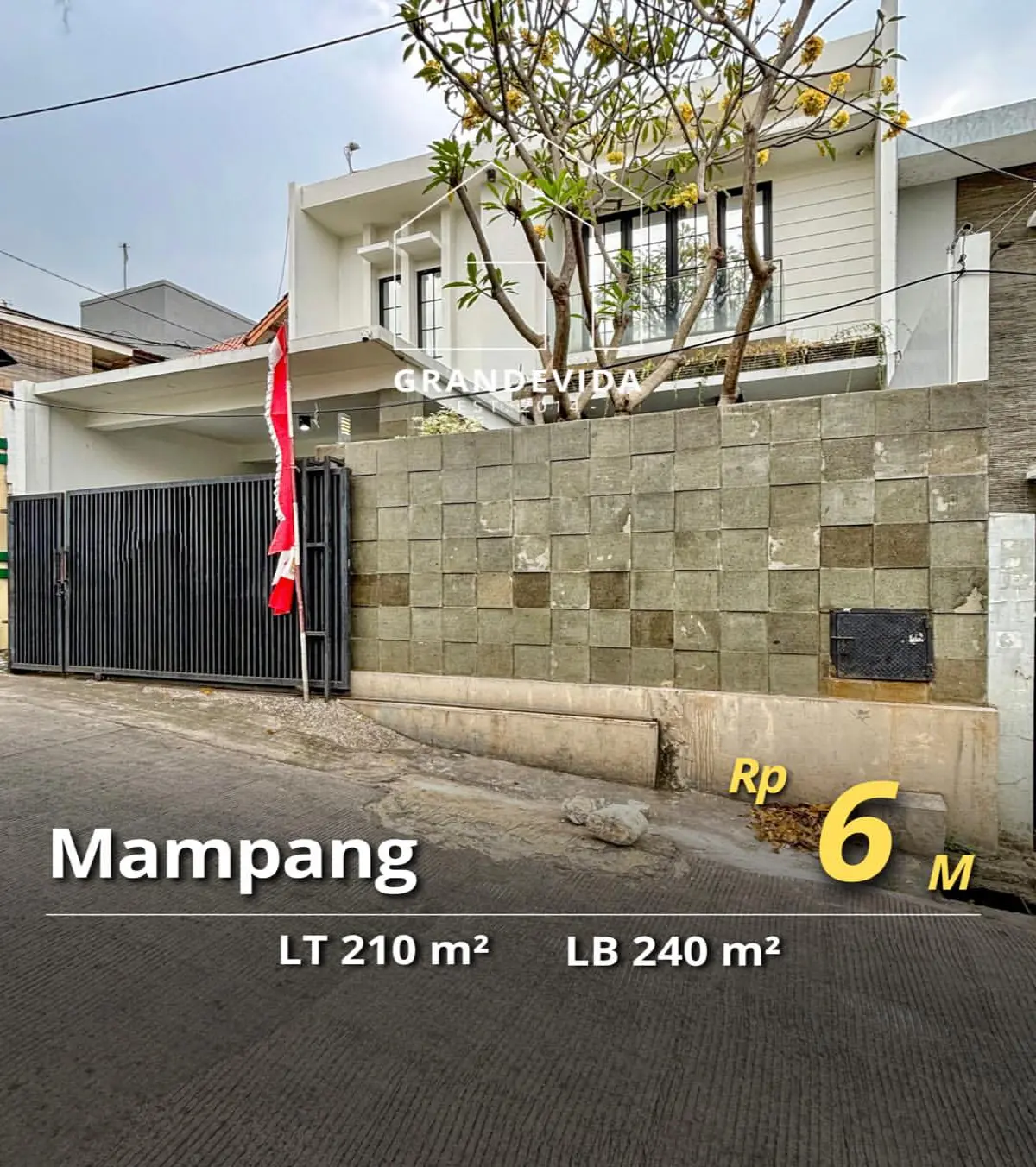 Rumah Dijual di Tegal Parang Mampang Kalibata