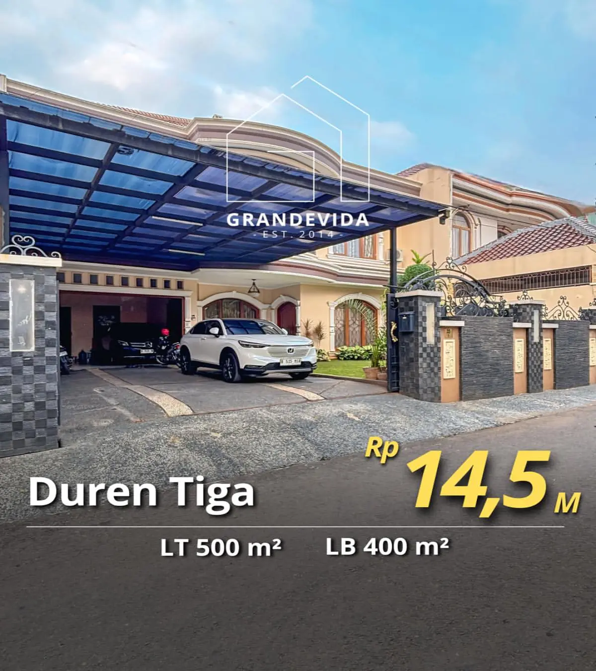 Rumah Dijual di Duren Tiga - Rumah Mewah Siap Huni
