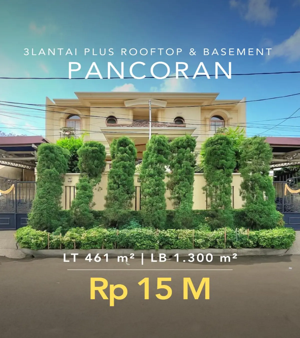 Rumah Dijual di Pancoran Turun Harga