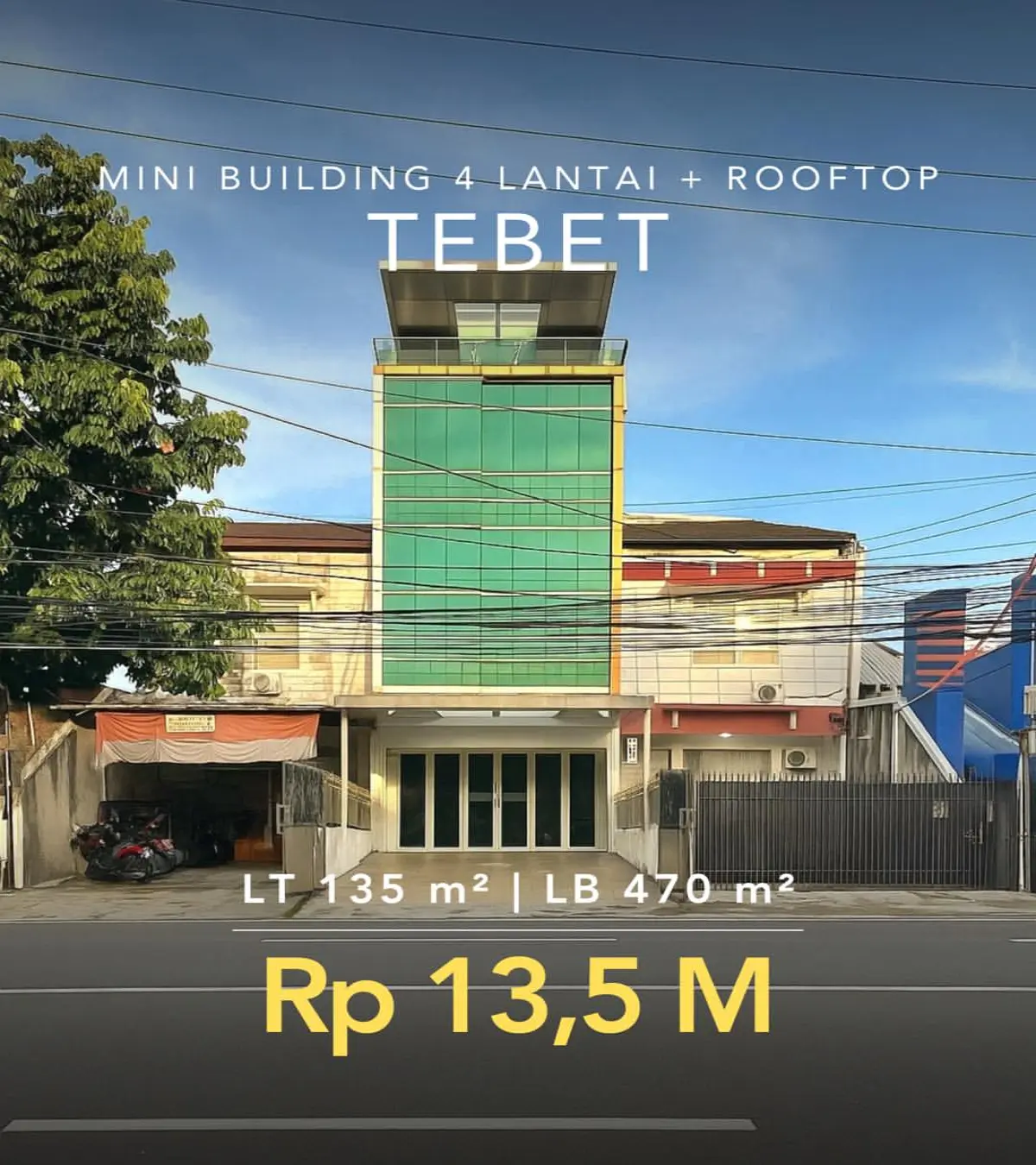 Gedung Dijual Tebet Barat Jakarta Selatan