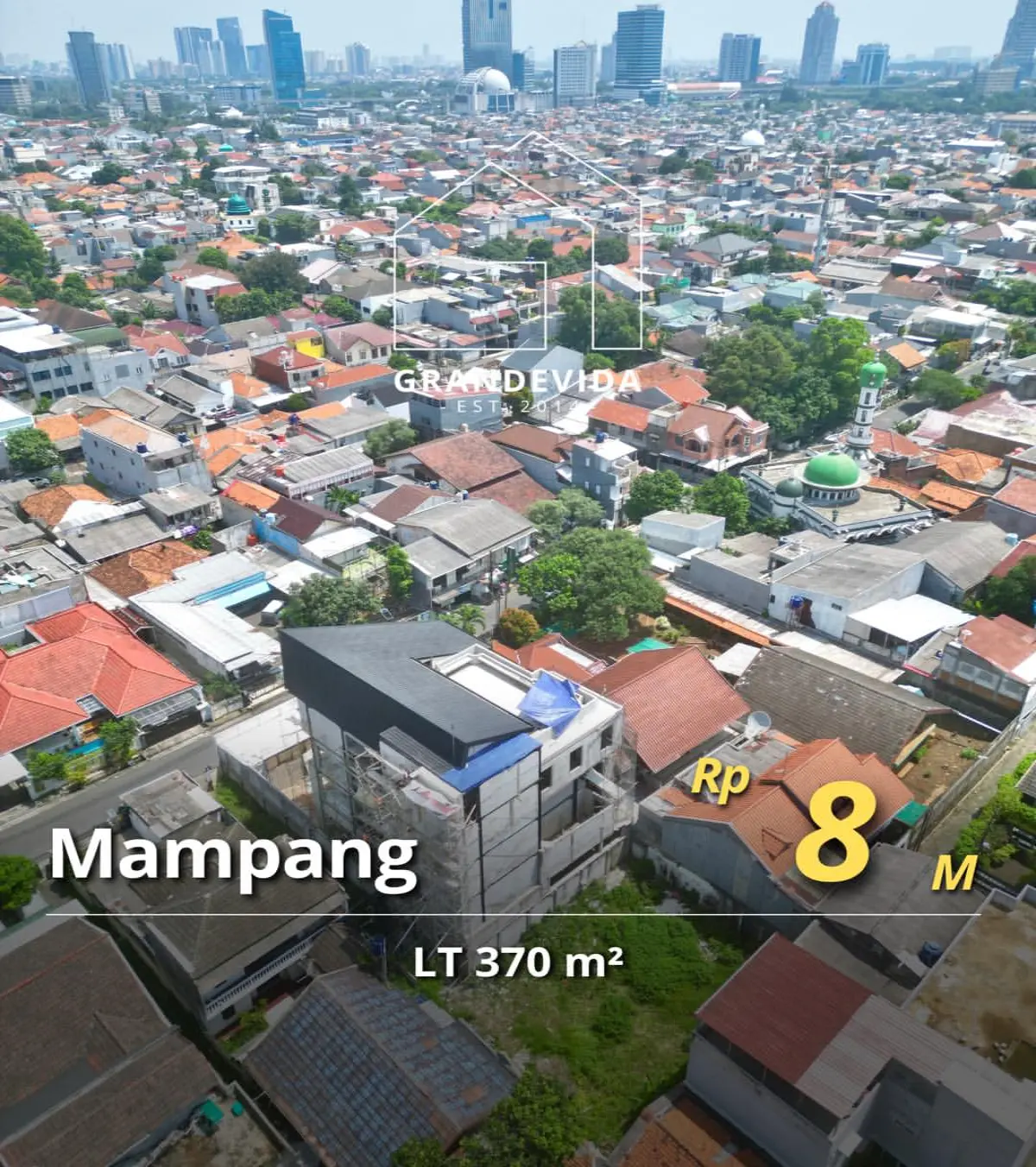 Tanah Dijual Mampang Prapatan Jakarta Selatan