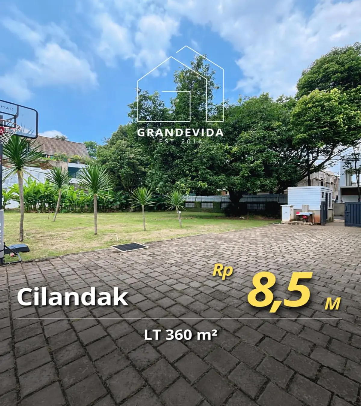 Tanah Dijual Hira House Cilandak