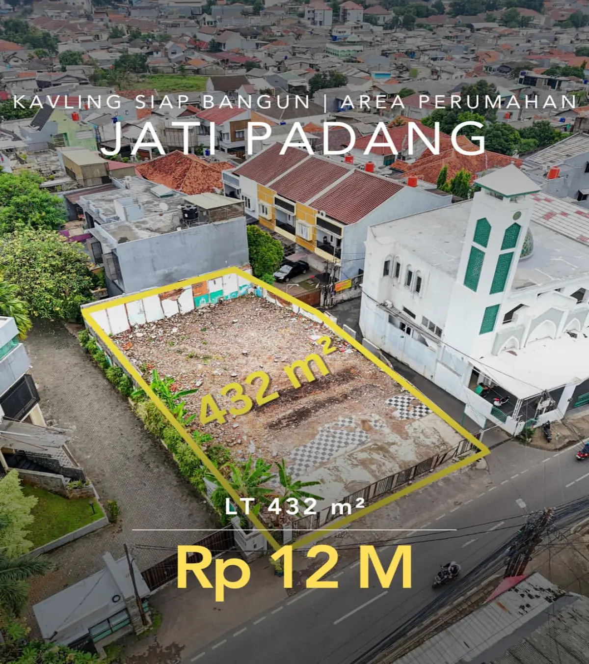 Tanah Dijual Jati Padang Raya