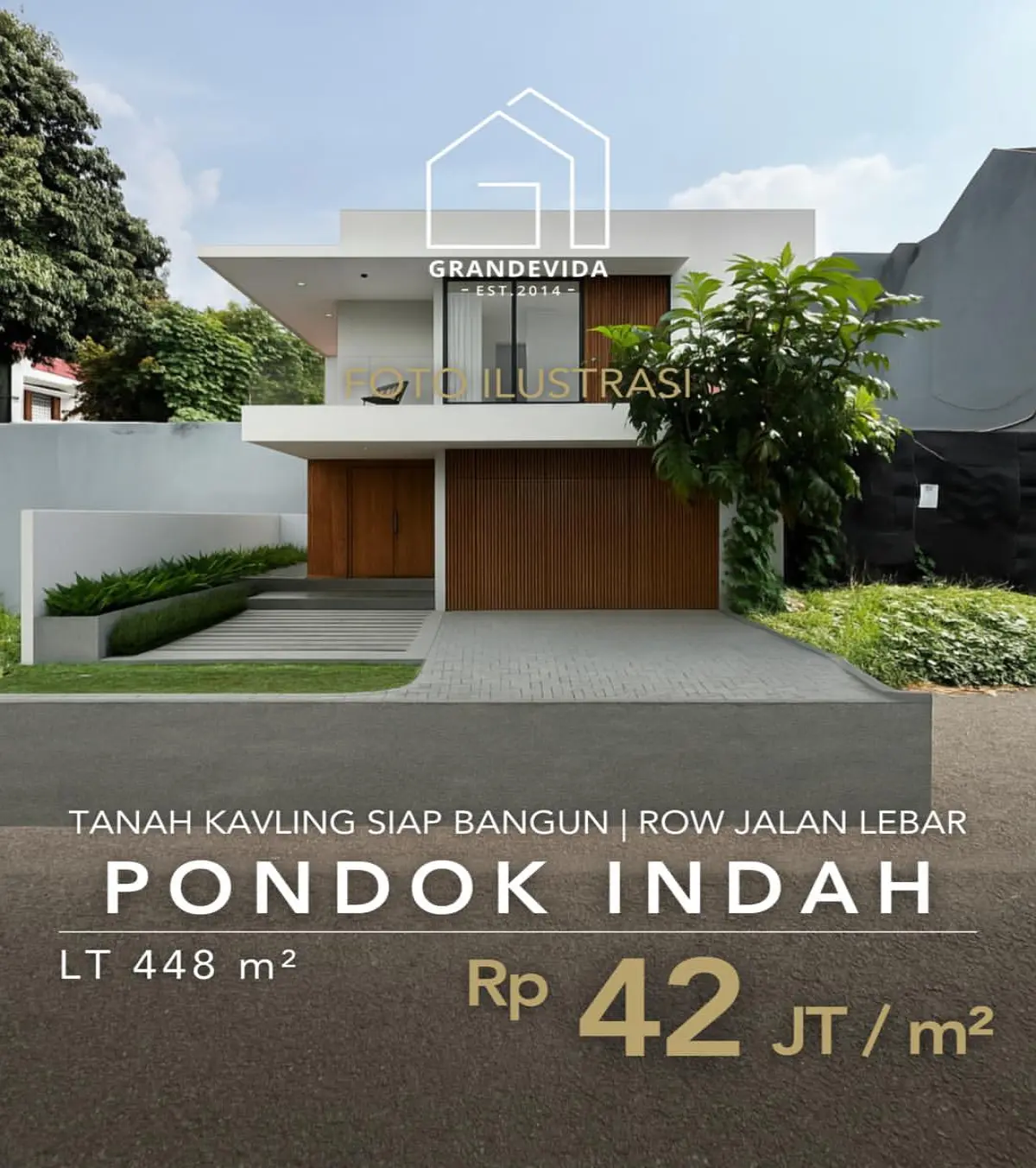 Tanah Dijual Pondok Hijau Pondok Indah