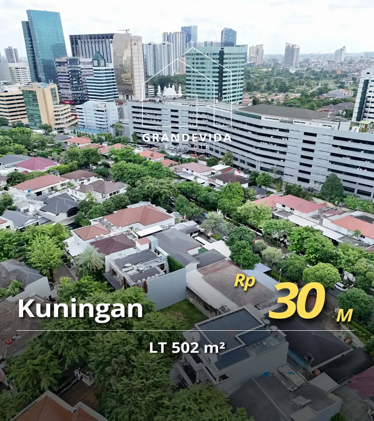 Tanah Dijual Kintamani Kuningan Jakarta Selatan