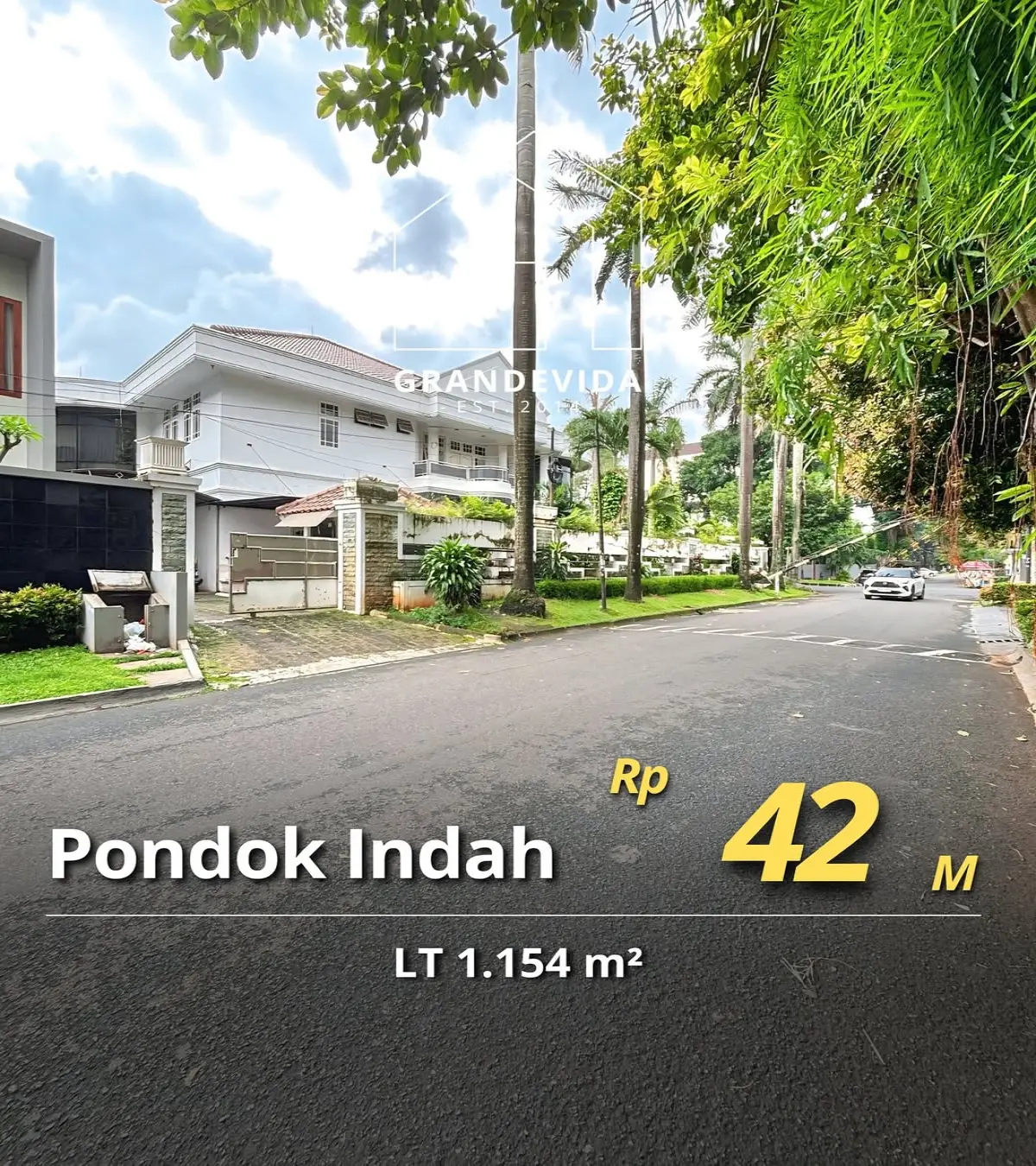 Rumah dijual di Pondok indah Jakarta Selatan - Tanah Dijual di Gedung Hijau Pondok Indah