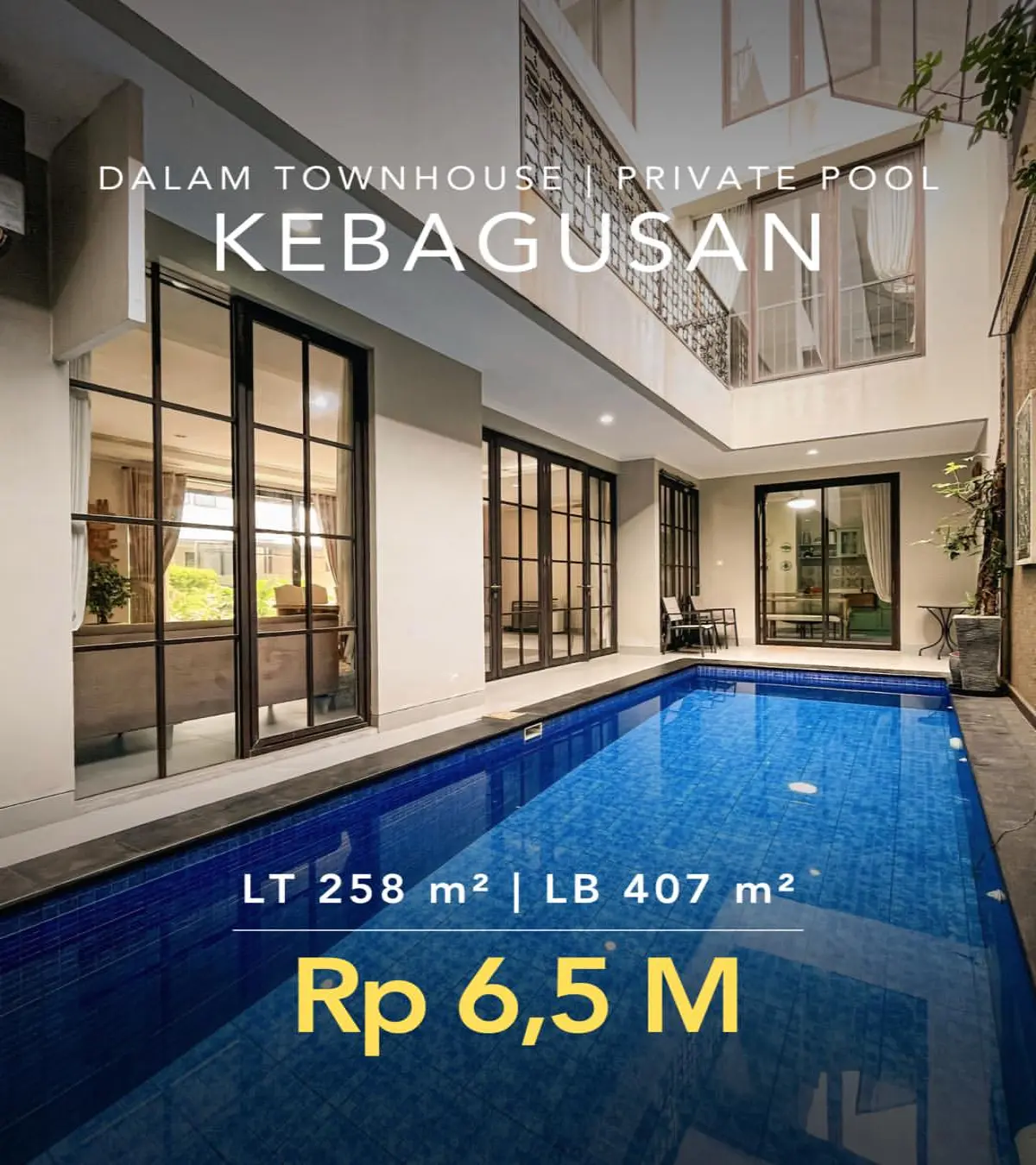 Rumah Dijual Kebagusan Park Residence