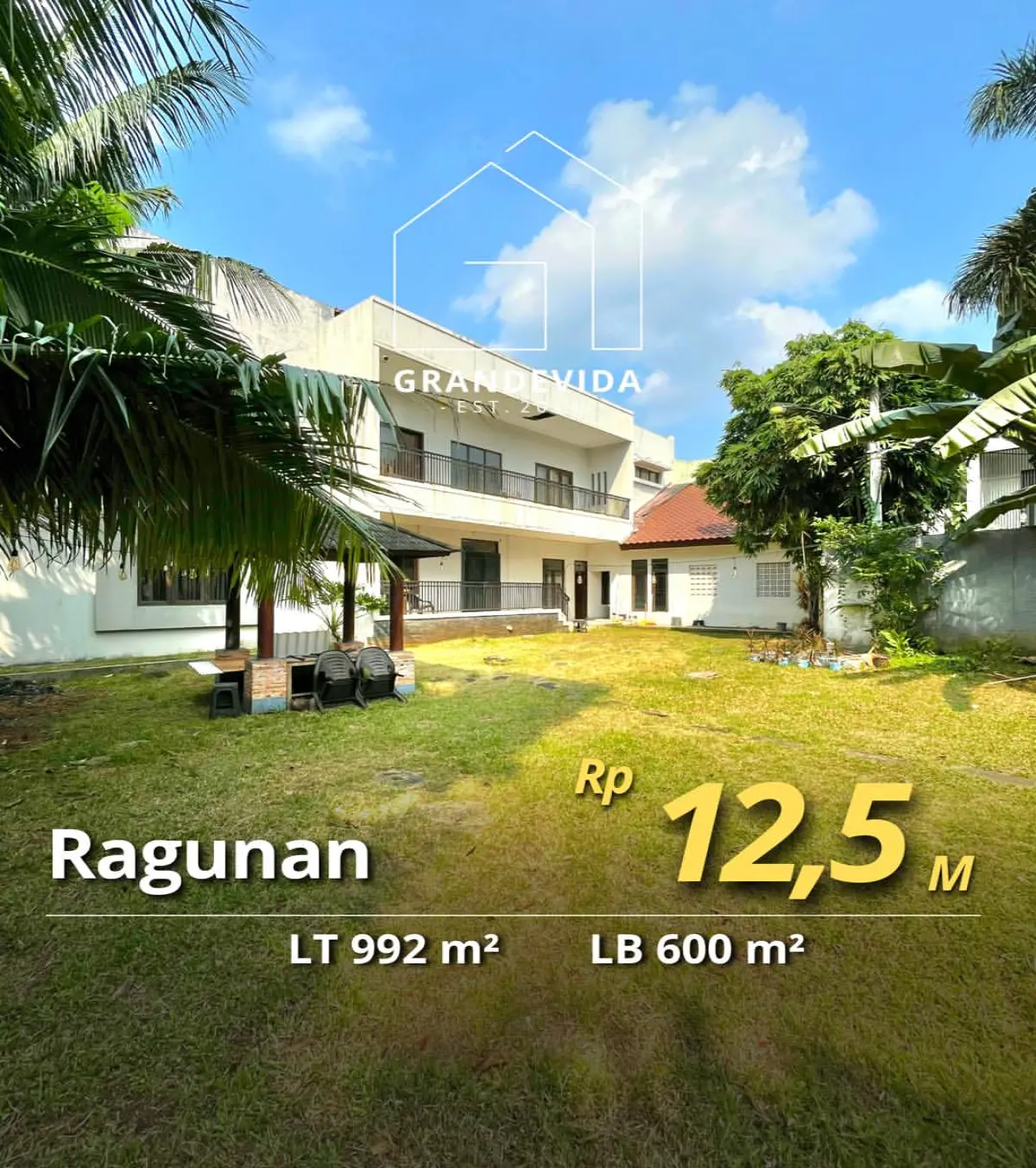 Rumah Dijual Melati Ragunan Jaksel