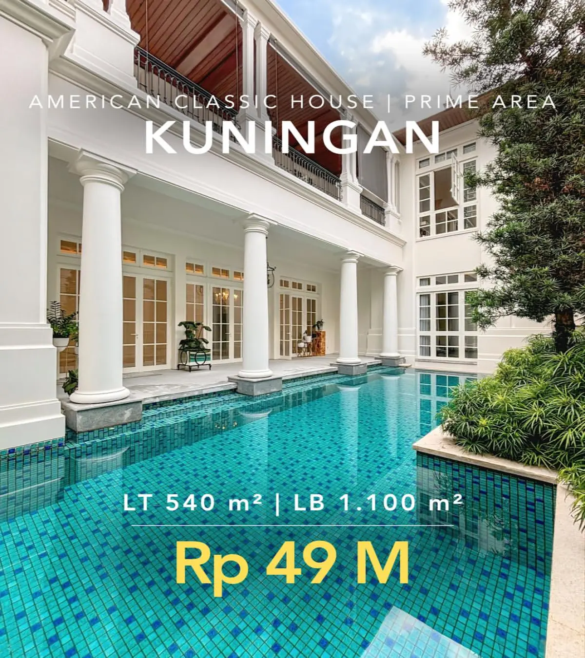 Rumah Dijual di Karang Asem Tengah Kuningan Jakarta Selatan